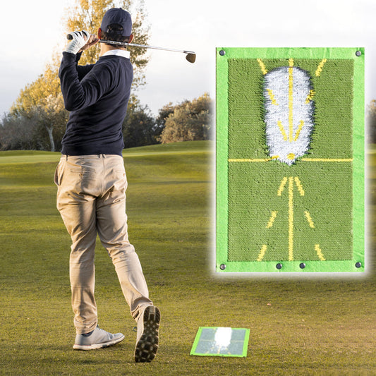 Portable Golf Training Mat For Swing Detection